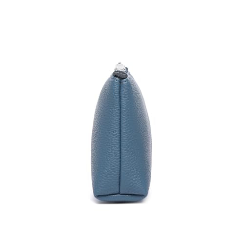 Small Makeup Bag for Purse, Leather Cosmetic (Brussels Sprouts) - color: PU/Brussels Sprouts