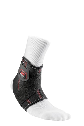 McDavid Ankle Support with Strap - color: Black, size: Small
