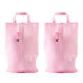 pack all Shoe Bag for Travel, Water-Resistant Shoe Pouch for Sports - color: Pink, style: 2 Pack