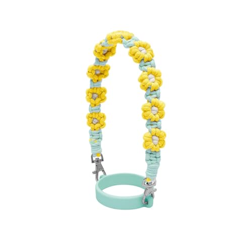 Outman Sport Water Bottle Handle Strap Holder Sling Cup Handle - color: Daisy Cyan