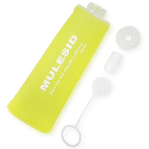 Soft Flask Running Bottles Collapsible Water Bottle Foldable for Traveling Running Vest Collapse Hydration TPU 250ml for Runner(250ml-Pack of 2) - color: 250ml-2pcs