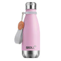 9 oz Small Kids Water Bottle for Travel, BPA-free, Purple Pink - color: Purple Pink, size: 9 Ounces
