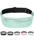 Running Belt for Women & Men-Ultra Light Slim Running Belts - color: Blue