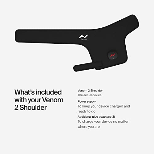 Hyperice Venom 2 Left Shoulder Heated Vibration Massage Therapy Recovery - size: Left Shoulder