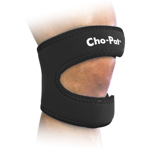 Cho-Pat Dual Action Knee Support Strap for Tendonitis & Knee Pain, Medium - size: Medium