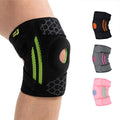 AOFIT Knee Brace for Men & Women – Dual Side Stabilizers & Patella Gel Pad, 4-Way Adjustable Wraparound Support for Knee Pain Relief, Fast Recovery, Running, Sports Black