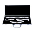 STICKON Stainless Steel Gua Sha Scraping Massage Tool Set IASTM Tools Great Soft Tissue Mobilization Tool (N Shape) - style: N Shape