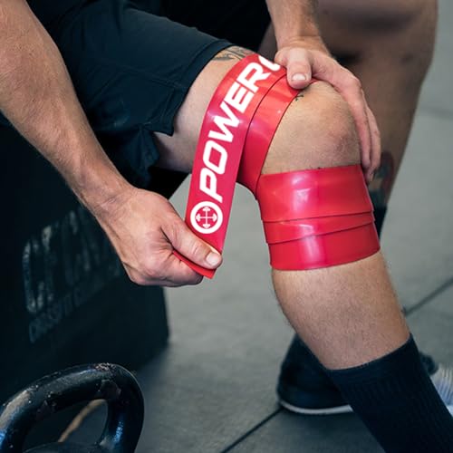 POWER GUIDANCE Muscle Floss Bands - Compression Bands - Mobility & Recovery Bands - for Improving Movement, Increasing Circulation & Reducing Soreness - color: Black Medium Resistance (1)