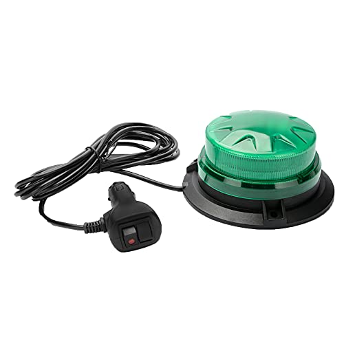 Green Led Emergency Strobe Beacon Lights for Car Vehicles 12V 24V 24-LEDs - color: #4 Green