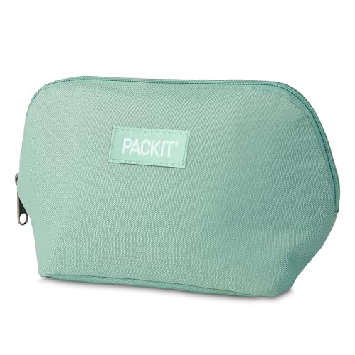 PackIt Freezable Snack Bag, Sage - color: Sage