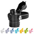 Flip Lid for Hydroflask Standard Mouth, Replacement for Hydro Flask Lid - color: Black