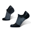 OS1st FS4 Plantar Fasciitis No Show Compression Socks - color: Black, size: Small