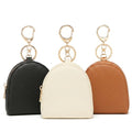 3PCS Women’s Small Coin Purse Set, Premium PU Leather Change Pouch with Durable Keychain and Smooth Metal Zipper, Mini Portable Wallet for Cash, Coins, Keys, Cards and Lipstick, Versatile Travel Bag