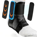 Slim-Fit Ankle Brace, Quick Lace Up,2 Side Stabilizing Pads, Medium - size: Medium