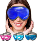MyHalos Cooling Gel Eye Mask, Cold Ice Pack for Puffy Eyes & Dark Circles - color: Dark Blue, size: Pack of 1