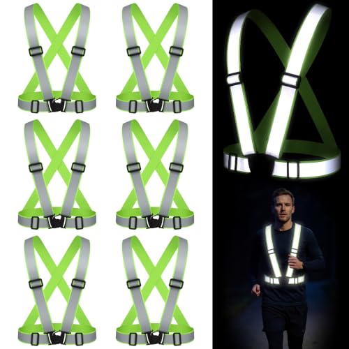 Hercicy Reflective Running Vest, Safety Vest Strap