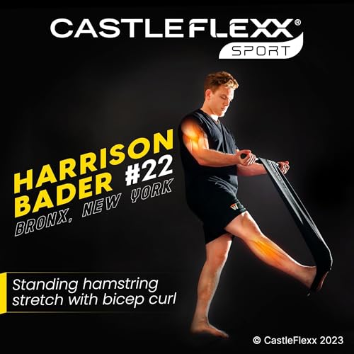 CastleFlexx Mobility and Full Body Strengthening Device - color: Black, size: Large 5'9 - 6'2