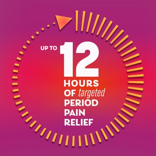 Pamprin Heat Relief Menstrual Patches for Portable Menstrual Pain Relief of Cramps and Backaches, 3 Count - style: Heat Patches