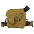 FOX OUTDOOR PRODUCTS 2 Qt Canteen Cover - Insulated Nylon Shell with Belt Attachment, Shoulder Strap and Utility Pocket - color: Coyote, size: 2 quart