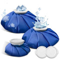Ice Bags for Injuries, 3rd Gen Reusable Ice Packs, Hot & Cold Therapy Pain Relief, Ice Bag No-Leak & Waterproof, Traditional Ice Pack, Versatile & Durable, Blue (6 in + 9 in + 11 in) - color: Blue - 6 in + 9 in + 11 in