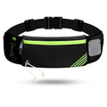USHAKE Running Belt Fanny Pack for Women & Men, Phone Holder Waist Bag - color: Black-1