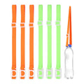 PATIKIL Water Bottle Lanyard - color: Fluorescent/Orange-Green/White