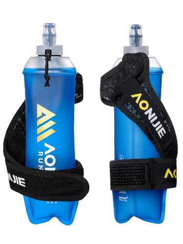 AONIJIE Running Water Bottle Handheld Collapsible 17oz (500ml) Soft Flask