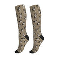 Cute Dog Compression Socks Women Men, Dog Lover Gift - color: Boston Terrier2