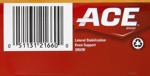 ACE Brand Adjustable Knee Brace with Side Stabilizers Provides Support & Compression to Arthritic and Painful Knee Joints (Pack of 2) - size: Adjustable (Pack of 2)