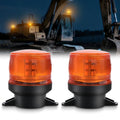 2PCS Amber Emergency Strobe Lights, Universal Flashing Warning Lights