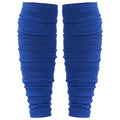 Dxhycc 2 Pairs Scrunch Football Socks Athletic Football Leg Sleeves - color: Blue