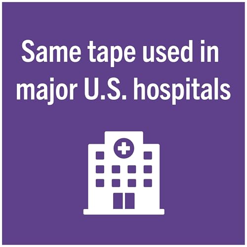 Nexcare Durable Cloth First Aid Tape Dispenser, 1 inch, From the #1 Leader in U.S. Hospital Tapes