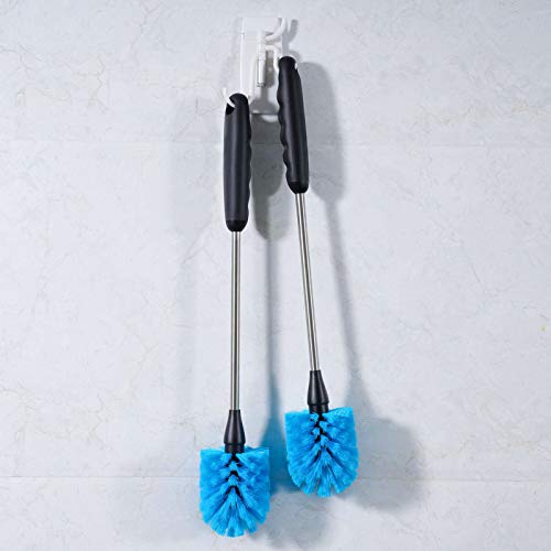 MOSOLAN Stainless Steel Water Bottle Cleaning Scrubbing Brush, 13 in - size: 13 Inch (Pack of 2)
