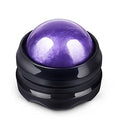 Solacium Manual Massage Roller Ball - Massager and Therapy Tool for Sore Muscles, Shoulders, Arms, Neck, Back, Feet, Body, Deep Tissue, Stiffness, Joint Pain, Stress Relief - color: Purple