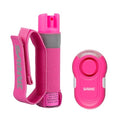 SABRE Runner Pepper Gel Spray for Running, Walking & Personal Safety - color: Runner Pepper Gel with Personal Alarm, Pink