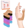 Precut Kinesiology Tape for Thumb, Left Hand, 40 Pcs, Beige - color: Beige, size: Left Hand