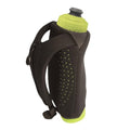 Amphipod Hydraform Ergo-Lite Handheld Water Bottle, Insulated - 16 oz - color: Black/Green, size: 16 Ounces