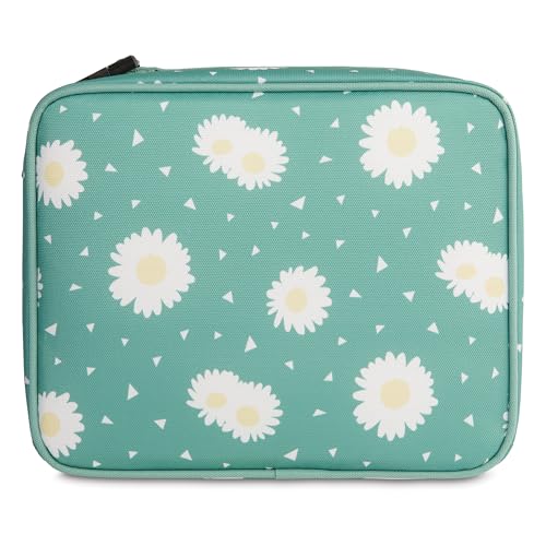 PackIt Freezable Classic Lunch Box, Daisy Sage - color: Daisy Sage
