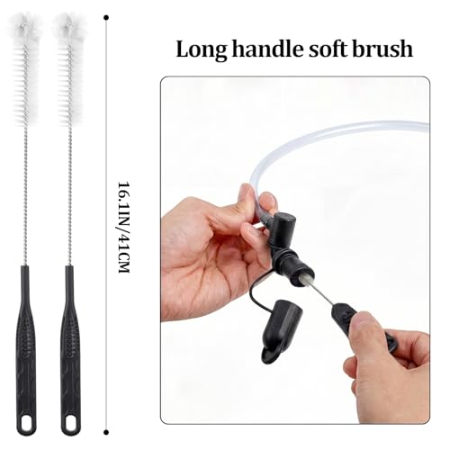 Patelai 2 Set 8 in 1 Reservoirs Hydration Bladder Cleaning Kit - color: Black