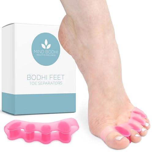 Mind Bodhi Toe Separators/Toe Spacers - Men & Women - Regular Size - Pink - color: Pink