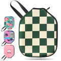 Pickleball Paddle Cover, Neoprene Sleeve 11.8 x 9.05 in - color: Green 1 Pc