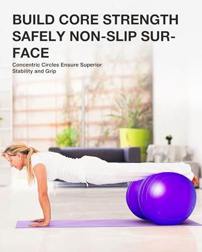 Extra Large Peanut Ball - 39.37"x19.67" - color: purple