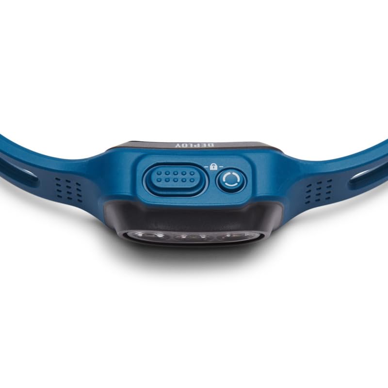 BLACK DIAMOND Deploy Run Light, USB-C Rechargeable, Dimmable, Creek Blue - color: Creek Blue