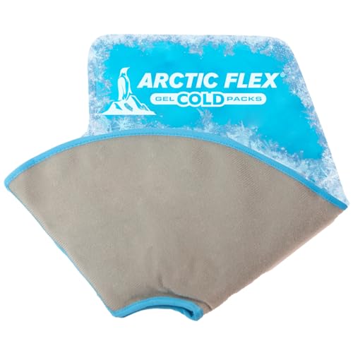 Arctic Flex Gel Replacement Pack - Reusable Ice Brace - Hot and Cold Gel Pack for Injuries, Pain Relief, Swelling - Flexible Therapy Compression Wrap (Compression Ankle)