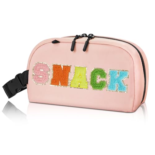 Cerbonny Small Cooler Bag,Freezable Lunch Bag,Built-in ice pack - color: Pink - Snack