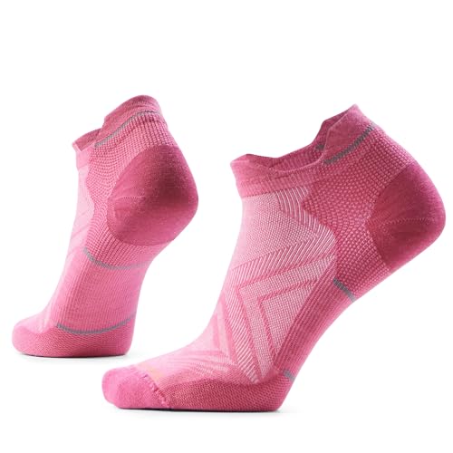Smartwool Women's Run Zero Cushion Low Ankle Socks - color: Garden Pink, size: Medium