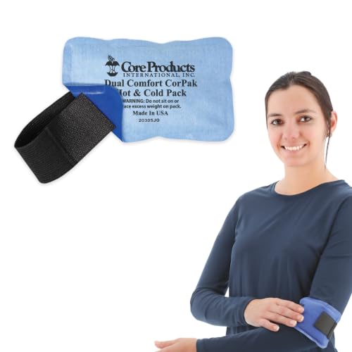 Reusable Hot & Cold Therapy Pack for Pain Relief and Injuries, Small - size: Small - 3 x 5 Inch