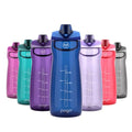 Pogo 64oz Plastic Water Bottle with Chug Lid and Carry Loop, Blue - color: Blue, size: 64 Ounces