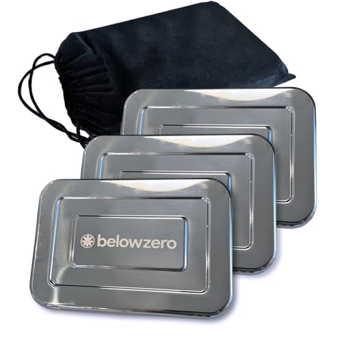 Below Zero Reusable Stainless Steel Ice Pack - size: 3-Pack