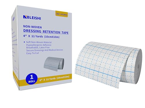 Dressing Retention Tape 4" x 11 yd, 1 Roll - size: 4InchesX11Yards